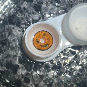 Alternative view of Yellow Colored Contact Lenses for Cosplay & Halloween ( HD50)-ComicPie