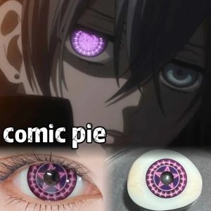 Ciel Phantomhive Black Butler Colored Contact Lenses for Cosplay & Halloween (HD276-4)-Comicpie