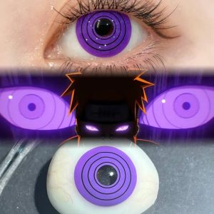 Rinnegan Naruto Cosplay Contact Lenses for Anime HD267-4-Comicpie