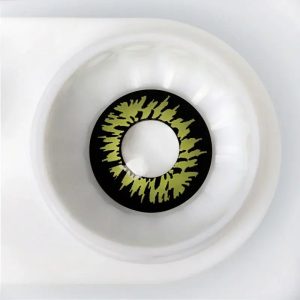 Alternative view of ComicPie Miracle Yellow Colored Contact Lenses for Cosplay & Halloween (RY299A)
