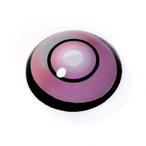 Alternative view of Lucy Cyberpunk Cosplay Colored Contact Lenses RY414-ComicPie