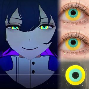 Colored Contact Lenses for Cosplay & Halloween (HD269-1)-Comicpie Yo Jojo