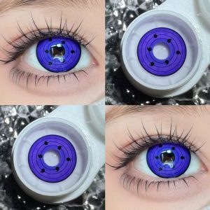 Sasuke's Rinnegan Naruto Cosplay Contacts Lenses HD297-4-Comicpie
