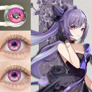 Keqing Genshin Impact Cosplay Colored Contact Lenses HD221-ComicPie