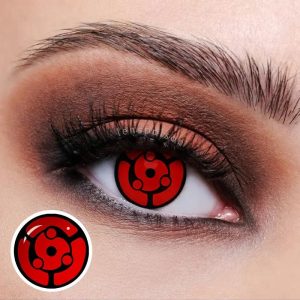 Alternative view of Madara's Mangekyo Sharingan Naruto Cosplay Colored Contact Lenses YS33-7-Comicpie