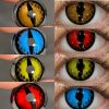 Dragon Eye Yellow Colored Contact Lenses for Cosplay & Halloween-ComicPie HD45