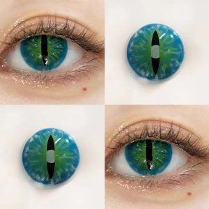 Alternative view of Yelan Genshin Impact Colored Contact Lenses for Cosplay & Halloween HD107-Comicpie