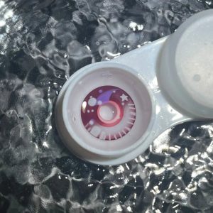 Alternative view of ComicPie Purple Colored Contact Lenses for Cosplay & Halloween ( HD64)