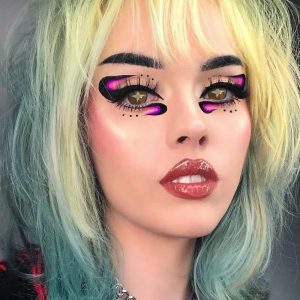 Alternative view of (YS48-1) Colored Contact Lenses for Cosplay & Halloween-ComicPie