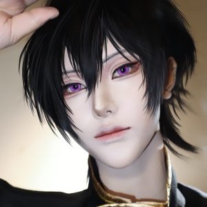 Alternative view of Violet Colored Contact Lenses for Cosplay & Halloween (PRO5)-Comicpie