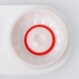 Alternative view of ComicPie Saw White Colored Contact Lenses for Cosplay & Halloween (RY307) RY307