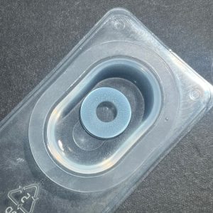 Alternative view of Blue UV Glow Contact Lenses F7- Comicpie Halloween & Cosplay Colored Lenses