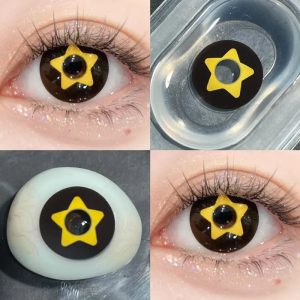 Alternative view of Yumeno Kyusaku? Star eyes Bungo Stary Dogs Cosplay Colored Contact Lenses HD236-ComicPie