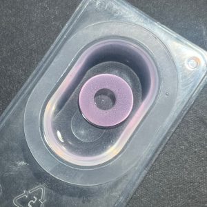 Alternative view of Pink UV Glow Contact Lenses F6- Comicpie Halloween & Cosplay Colored Lenses