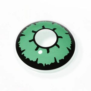 ComicPie Lacy Green Colored Contact Lenses for Cosplay & Halloween (RY284)