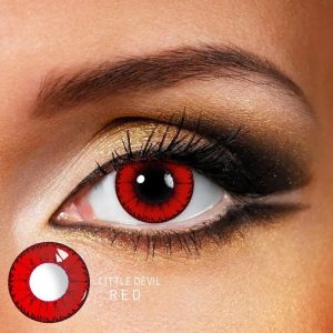 ComicPie Colored Contact Lenses for Cosplay & Halloween ( XEM1)