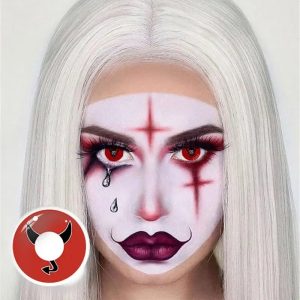 ComicPie Little Devil Colored Contact Lenses for Cosplay & Halloween (RY319)
