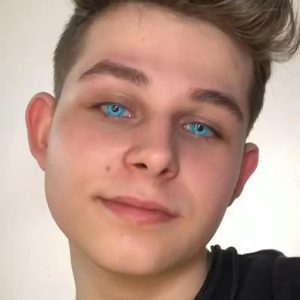 Alternative view of ComicPie Ice Blue Shiva Colored Contact Lenses for Cosplay & Halloween (RY289)