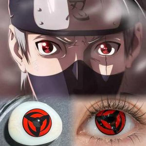 Kakashi Mangekyou Sharingan Naruto Cosplay Colored Contact Lenses-ComicPie HD296-6
