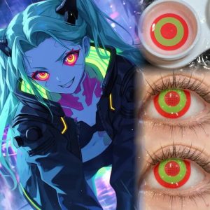 Rebecca Cyberpunk Edgerunners Cosplay Colored Contact Lenses RY421-ComicPie