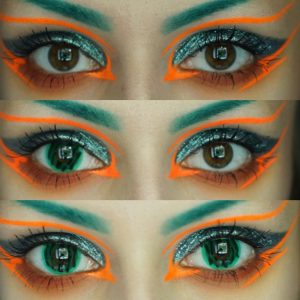Alternative view of (G26)  Colored Contact Lenses for Cosplay & Halloween-Comicpie