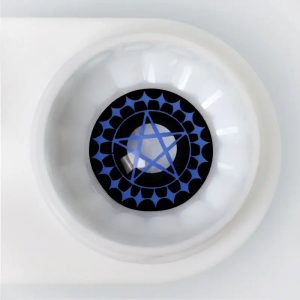 Alternative view of ComicPie Black Butler Ciel Phantomhive Eye Colored Contact Lenses for Cosplay & Halloween (RY375)