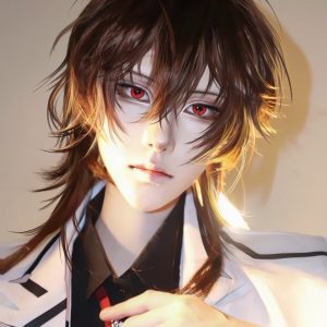 Alternative view of Red Colored Contact Lenses for Cosplay & Halloween (PRO11)-Comicpie