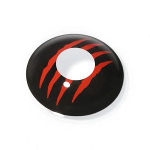 ComicPie Red Claw Marks Colored Contact Lenses for Cosplay & Halloween (RY338)