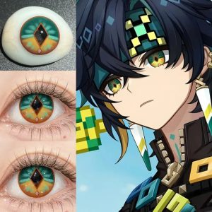 Kinich Genshin Impact Cosplay Colored Contact Lenses HD220-ComicPie