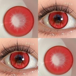 Red Colored Contact Lenses for Cosplay & Halloween (PRO11)-Comicpie