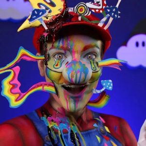 ComicPie Rainbow Colored Contact Lenses for Cosplay & Halloween (RY324)