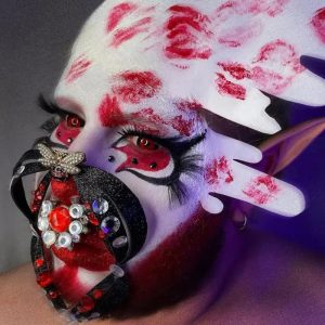 Alternative view of 17MM Tokyo Ghoul Mini Sclera Contact Lenses for Cosplay & Halloween -Comicpie 1703