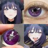 Star Purple Colored Contact Lenses for Cosplay & Halloween (HD35)-ComicPie