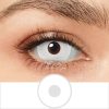 UV GLOW WHITE MINI SCLERA CONTACTS G1452