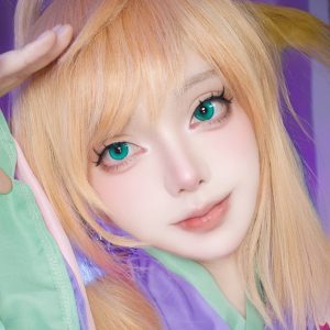 Green Colored Contact Lenses for Cosplay & Halloween (PRO9)-Comicpie