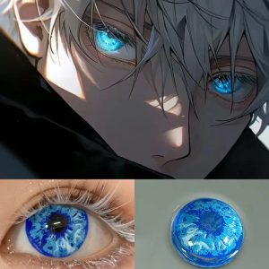 Gojo Satoru jujutsu kaisen Colored Contact Lenses for Cosplay & Halloween (HD151)-Comicpie
