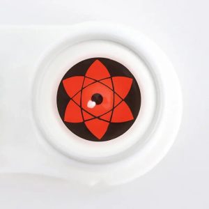 Alternative view of Sasuke Uchiha Mangekyou Sharingan Naruto Cosplay Contacts Lenses RY119- Comicpie