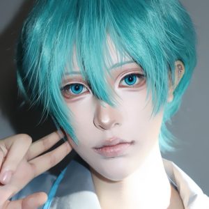 Blue Green Colored Contact Lenses for Cosplay & Halloween (PRO13)-Comicpie
