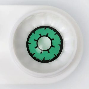Alternative view of ComicPie Lacy Green Colored Contact Lenses for Cosplay & Halloween (RY284)