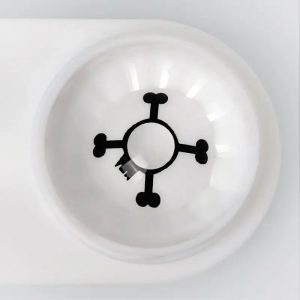 Alternative view of ComicPie Skeleton Cross Colored Contact Lenses for Cosplay & Halloween (RY330)