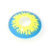 ComicPie Blue And Yellow Firework Colored Contact Lenses for Cosplay & Halloween (RY287A)
