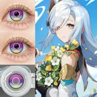 Shen He Genshin Impact Cosplay Colored Contact Lenses HD218-ComicPie
