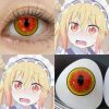 Cat Eye Colored Contact Lenses for Cosplay & Halloween (HD7-Y)-ComicPie