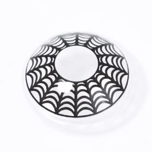 ComicPie White Web Colored Contact Lenses for Cosplay & Halloween (RY064)