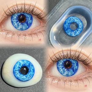 Alternative view of Gojo Satoru jujutsu kaisen Colored Contact Lenses for Cosplay & Halloween (HD151)-Comicpie