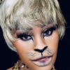 ComicPie Brown Leopard Print Cat Eye Colored Contact Lenses for Cosplay & Halloween (RY024)