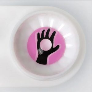 Alternative view of ComicPie Ghost Hand Colored Contact Lenses for Cosplay & Halloween (RY314)