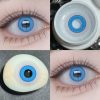 Small-Pupil Circle Lenses for Cosplay & Halloween HD210Blue -ComicPie