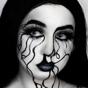 ComicPie Iron Nematode Colored Contact Lenses for Cosplay & Halloween (RY312)